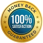 Money-back satisfaction seal